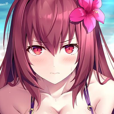 即使只是今天拥有也心满意足 动漫女生头像