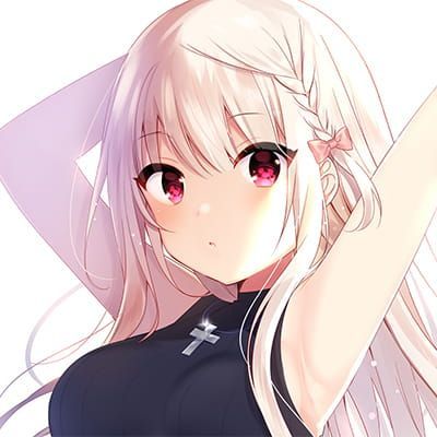 喜欢你 二次元动漫女生头像