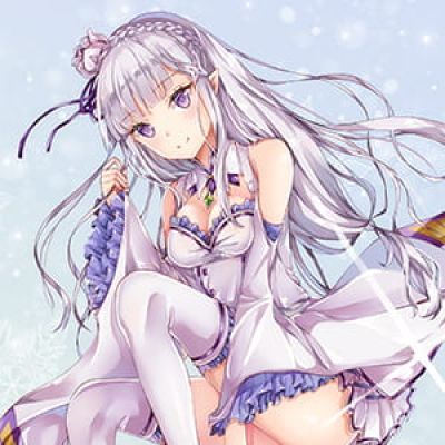 那么多的星星都装饰了你的心 二次元女生头像