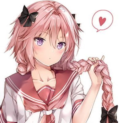 那么多的星星都装饰了你的心 二次元女生头像