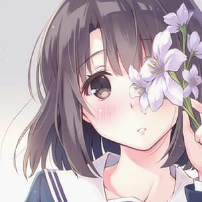 远的不是距离 二次元女生头像