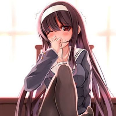 我可没有天才或者变态到   二次元女生头像