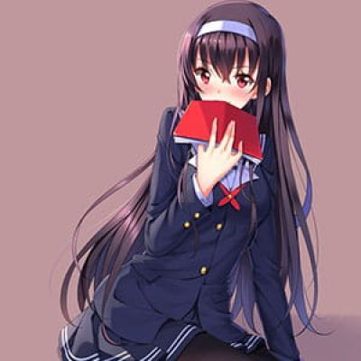 我可没有天才或者变态到   二次元女生头像