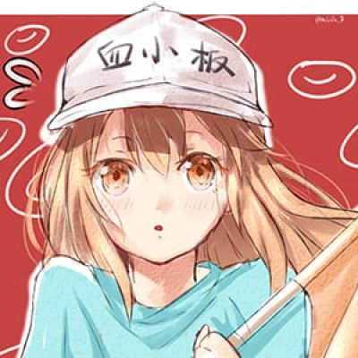 流血的伤口需要血小板来止血 二次元动漫头像