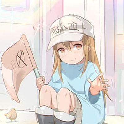 流血的伤口需要血小板来止血 二次元动漫头像