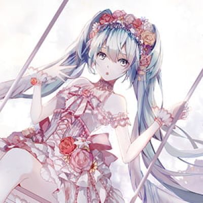 有许多人在笑着 二次元女生头像