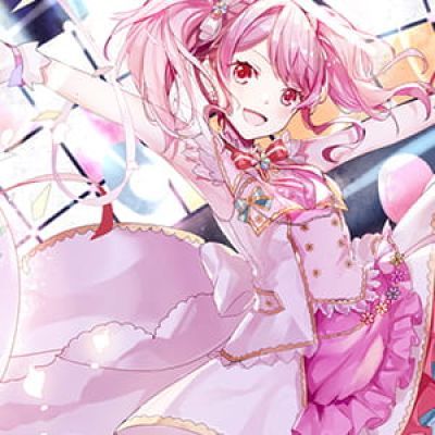 有许多人在笑着 二次元女生头像