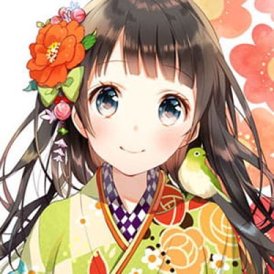 我已经习惯一个人看花了 二次元动漫头像