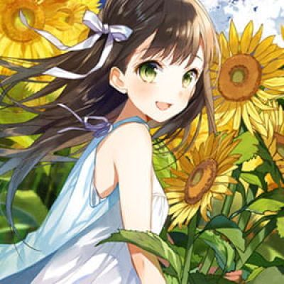 我已经习惯一个人看花了 二次元动漫头像