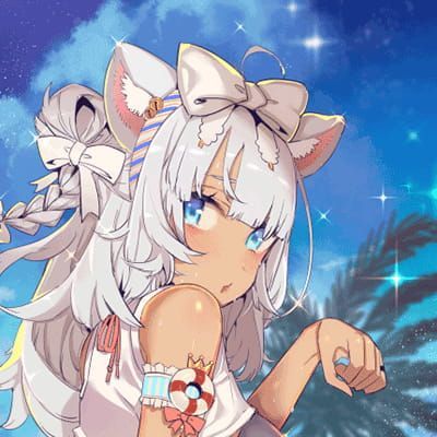 阳光下灿烂 风雨中奔跑 二次元个性女生头像