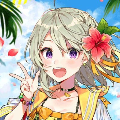 阳光下灿烂 风雨中奔跑 二次元个性女生头像