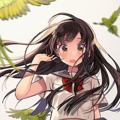 我们要全心全意默默地开花 二次元女生头像