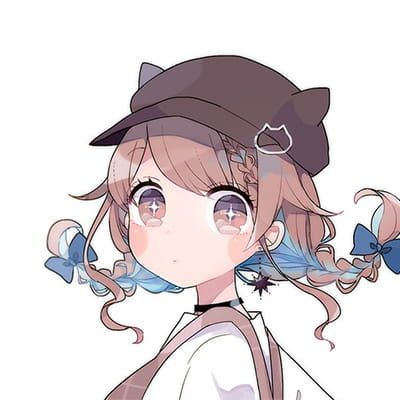 措不及防闯入你的笑颜 二次元动漫可爱女生头像