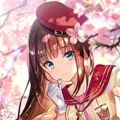 措不及防闯入你的笑颜 二次元动漫可爱女生头像