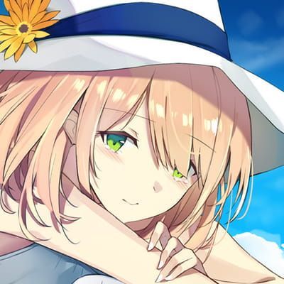 措不及防闯入你的笑颜 二次元动漫可爱女生头像