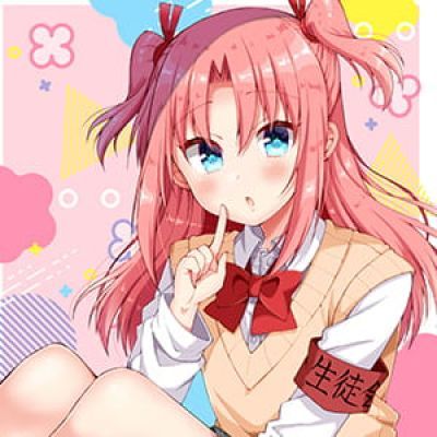 这天你围着我跑了好几圈 我问你在干什么 二次元女生头像