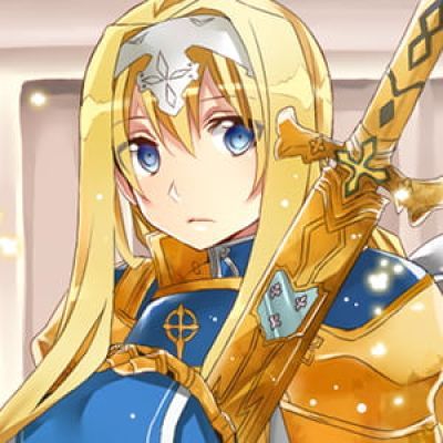 刀剑神域 爱丽丝·滋贝鲁库 二次元女生头像