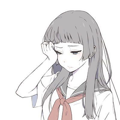 现世安稳 月白如初 动漫女生头像