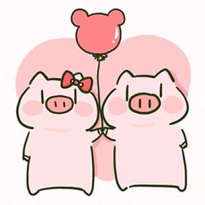 超可爱小猪猪动漫头像qq头像