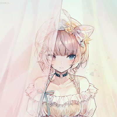 愿你始终相信爱情 一直被温柔相待高清唯美动漫女生头像