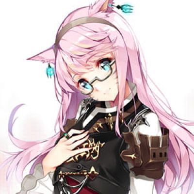 我一直觉得一个人没什么 重新见到你 二次元女生头像