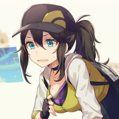 累了 蹲下来抱抱自己 二次元女生头像