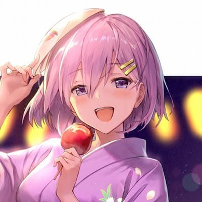 淑女只让她心仪的人摸她的头发 高清唯美动漫女生头像