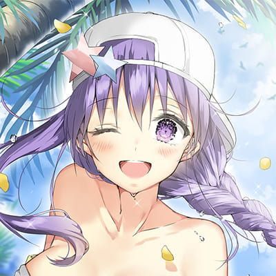 淑女只让她心仪的人摸她的头发 高清唯美动漫女生头像