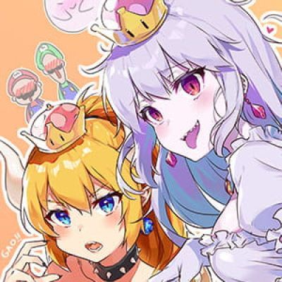 马里奥 库巴基 二次元动漫头像