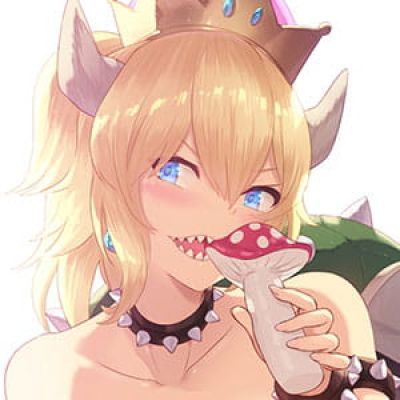 马里奥 库巴基 二次元女生头像