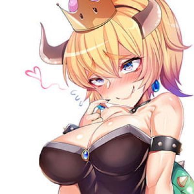 马里奥 库巴基 二次元女生头像