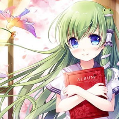 事实上，柔弱的人往往倔强 二次元女生头像