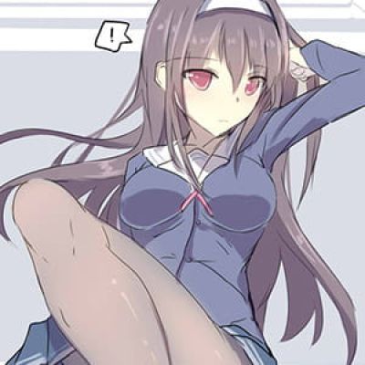 路人女主 霞之丘诗羽 动漫头像 远的不是距离 而是次元啊