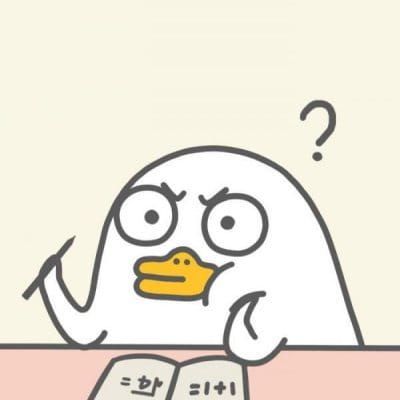 小鸭咂 QQ头像 二次元头像