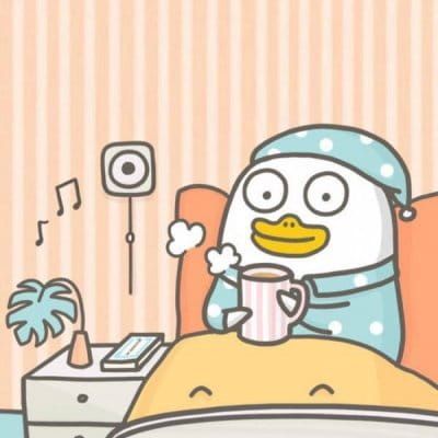 小鸭咂 QQ头像 二次元头像