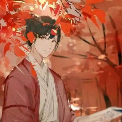 醉听素琴，浅笑诗吟，思玉颜，梦回前 古风男生头像