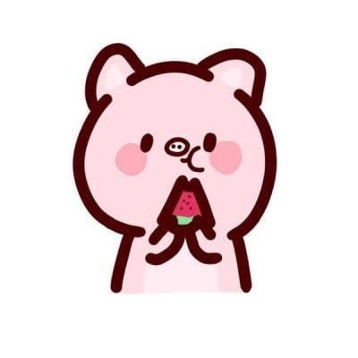 可爱的猪猪头像