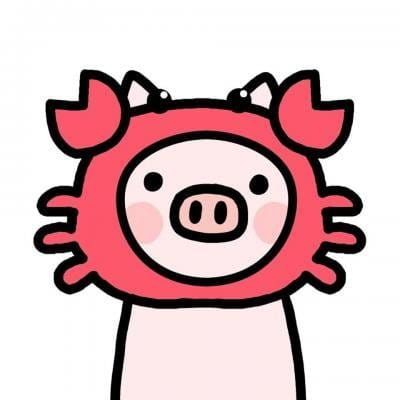 可爱的猪猪头像