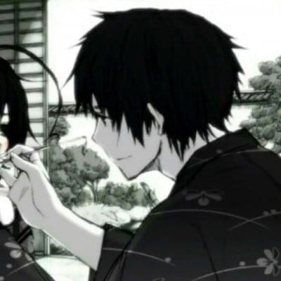 情侣头像 我们一人一半