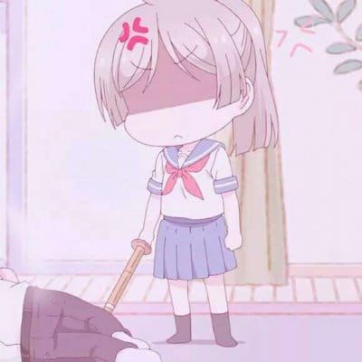 情侣头像 我们一人一半