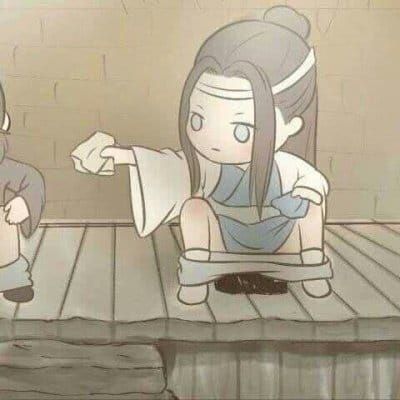 魏婴拉屎,蓝湛送纸 二次元动漫情头