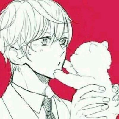 卡通情头 一人一半