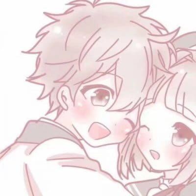 就是喜欢你 二次元情侣头像