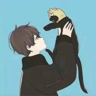 就是喜欢你 二次元情侣头像