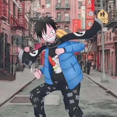 QQ头像  海贼王,现实与虚拟的结合