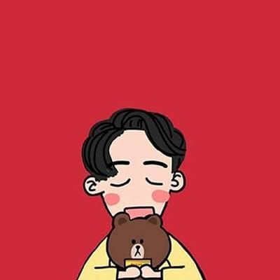 有些人 能遇见就好了 卡通动漫qq情侣头像