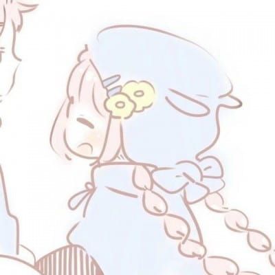 好像在你身边 二次元情侣头像
