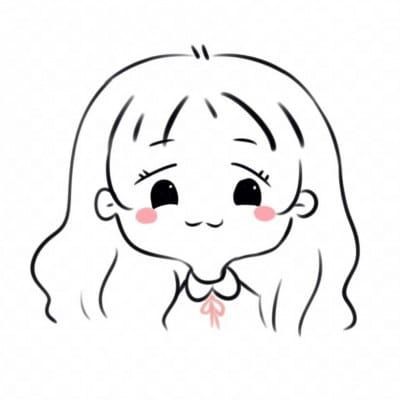 QQ头像 可爱的简笔画