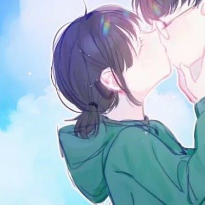 你一口我一口 爱情就要甜蜜蜜 动漫情侣头像