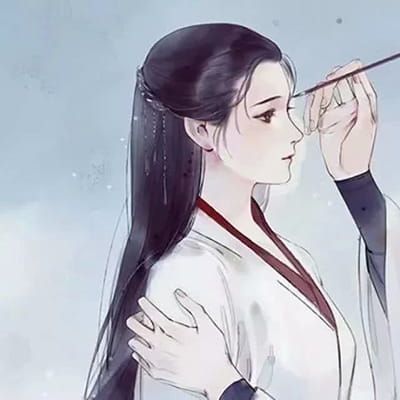 一日不见，如三月兮  唯美古风情侣头像